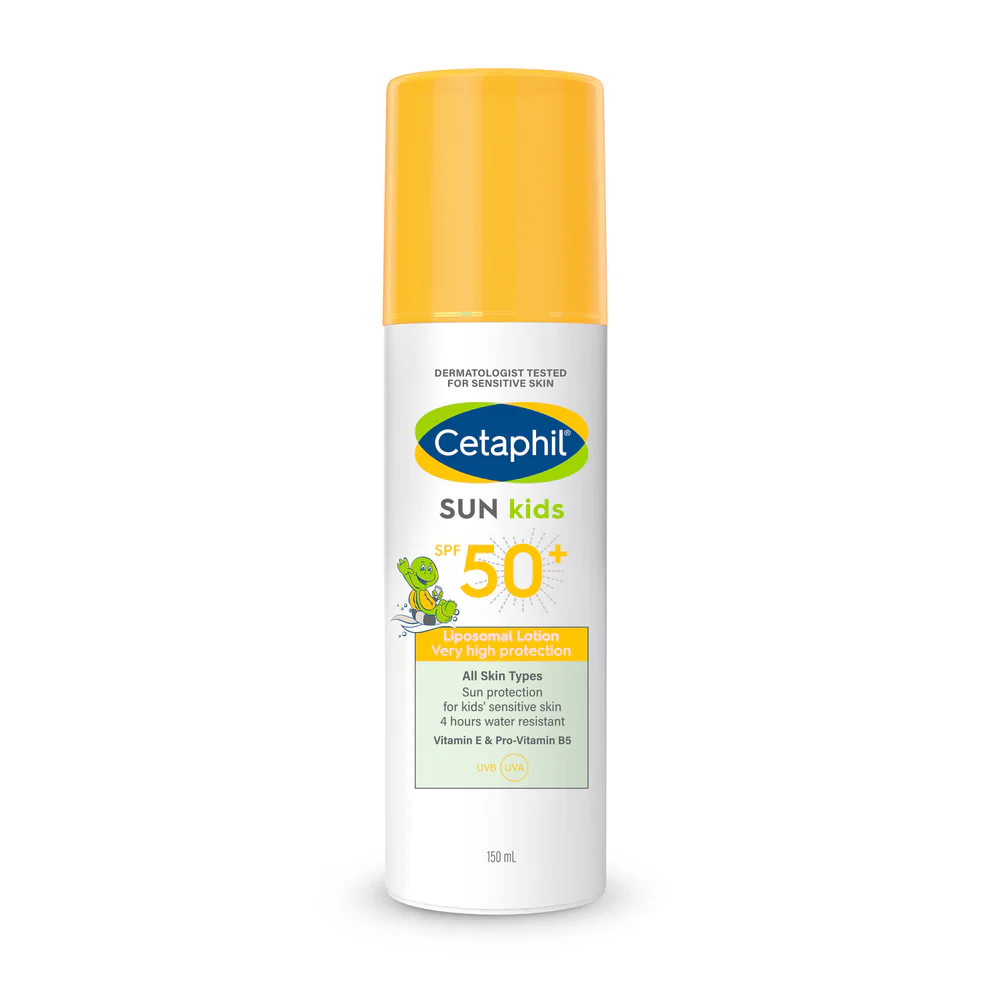 Cetaphil Sunscreen for Kids SPF 50+ | Dermat Tested 150ML