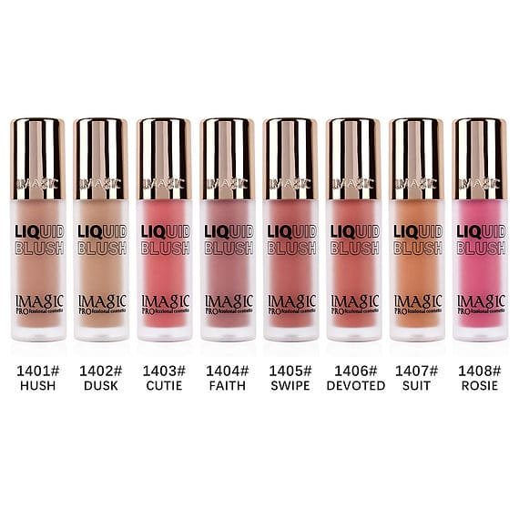 IMAGIC PROfessional Cosmetic 8 COlORS CHEEK LIQUID BLUSHER FA140-05 - Image 2