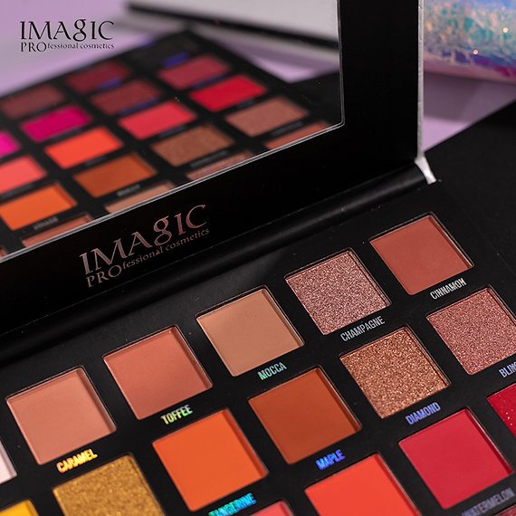 IMAGIC PROfessional Cosmetic Galaxy Shine 30 Colors Eyeshadow Palette EY-336 - Image 2