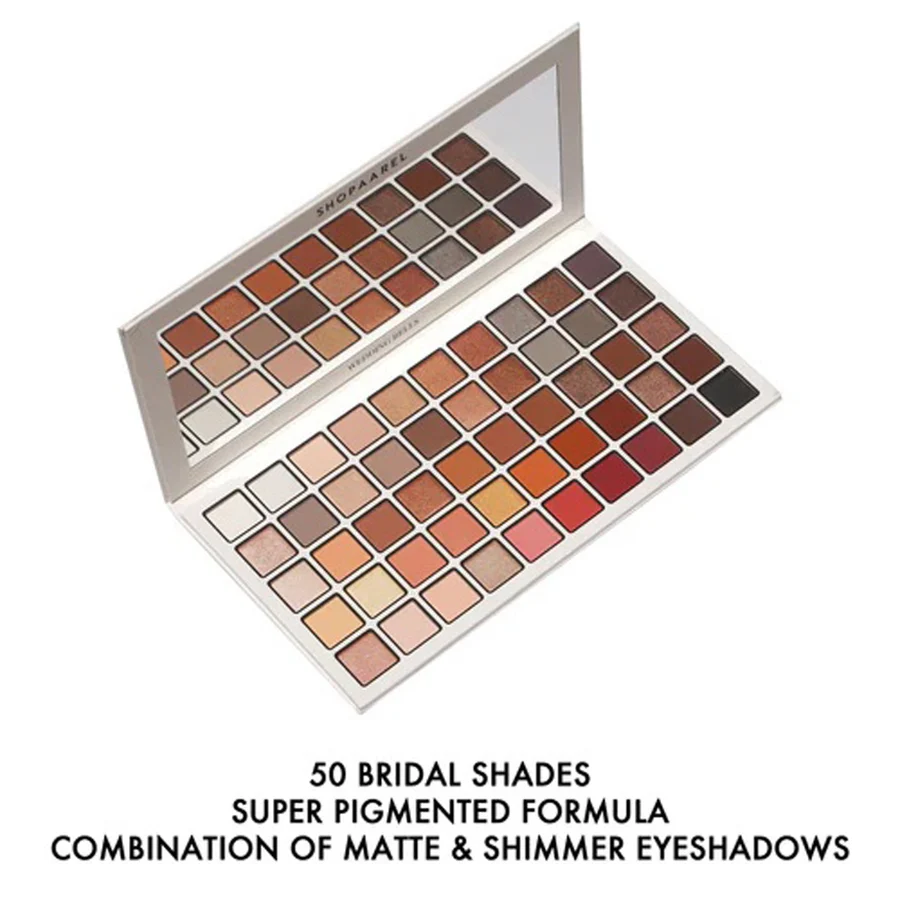 Shopaarel 50 Color Wedding Bells Eyeshadow Palette - Image 2