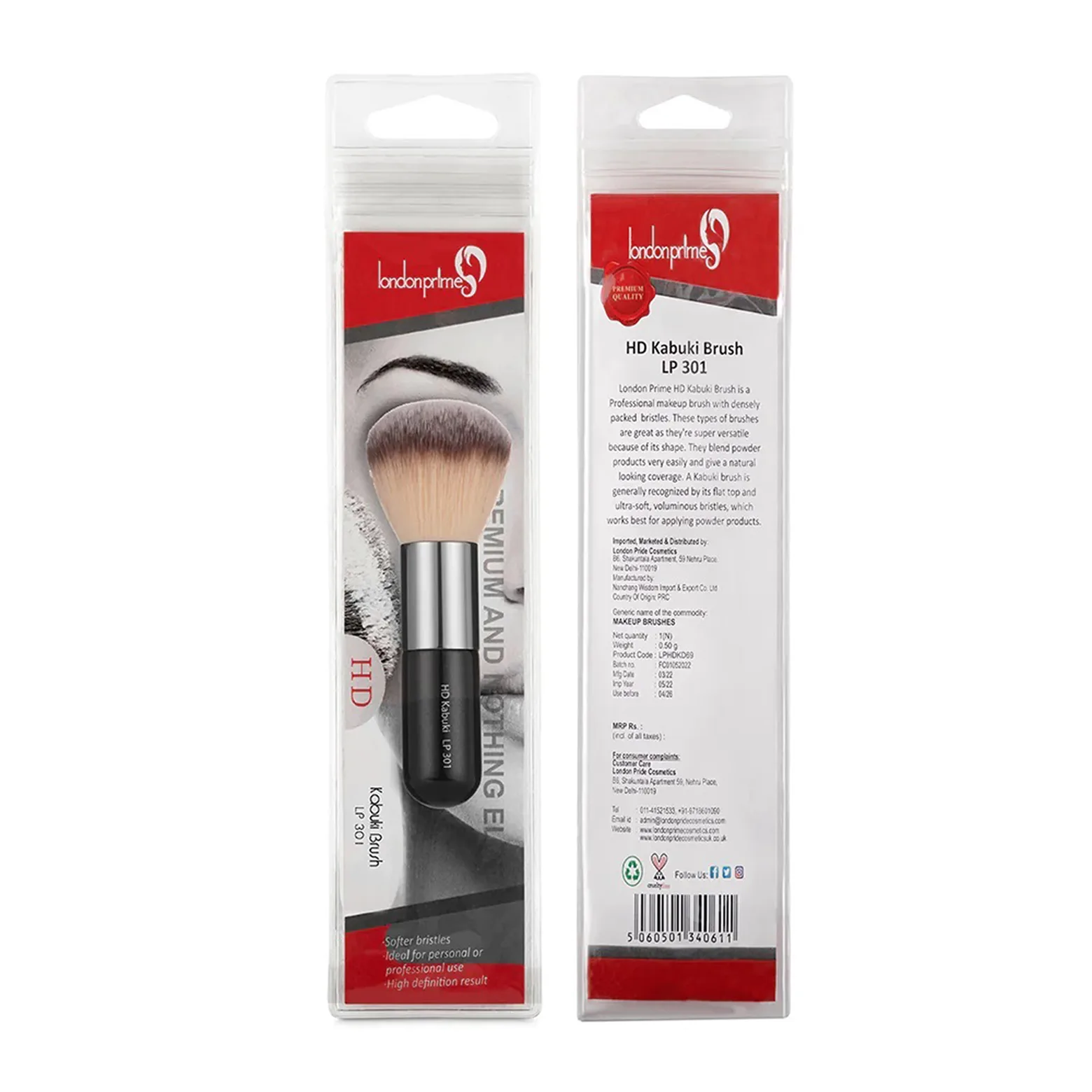 Londonprime Kabuki Brush Lp 301 - Image 3