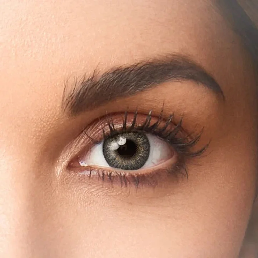 Aqua Color Contact Lenses Stormy Gray - Dailies Zero Power - 10Lens/ Box | Single Use