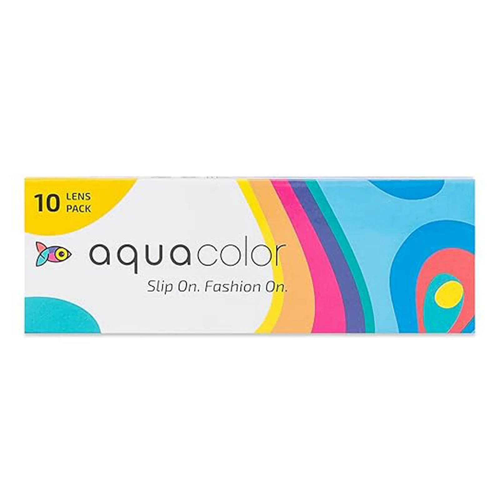Aqua Color Contact Lenses Misty Gray - Dailies Zero Power - 10Lens/ Box | Single Use - Image 2