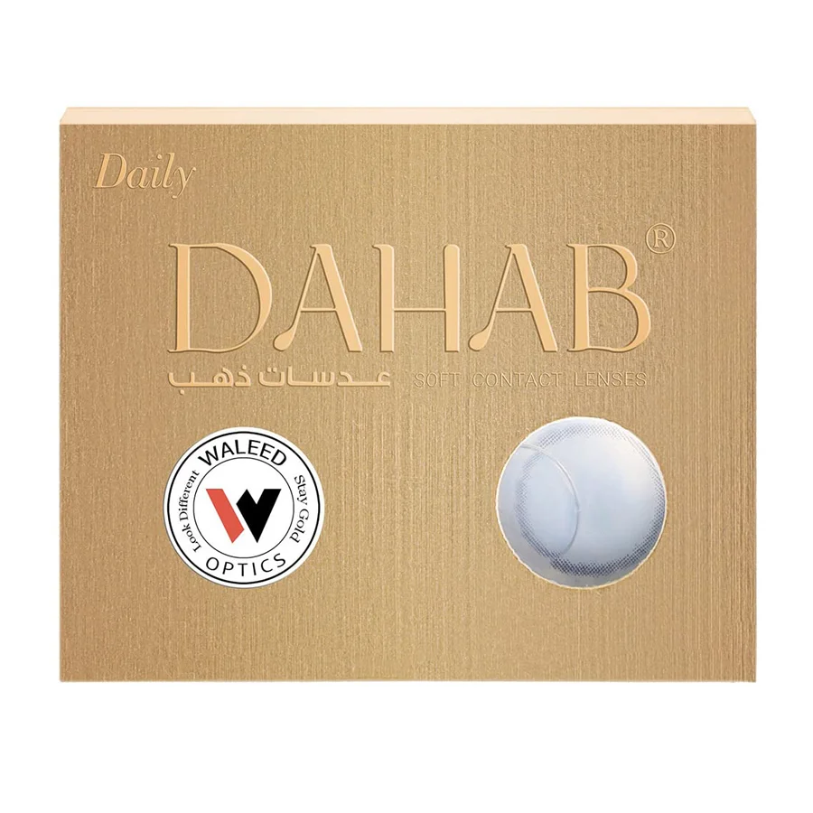 Dahab Contact Lenses 1 Lumirere Blue 5 PAIR BOX - Image 3