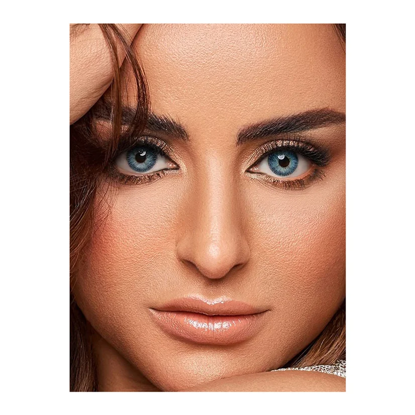 Dahab Contact Lenses 1 Lumirere Blue 5 PAIR BOX - Image 4