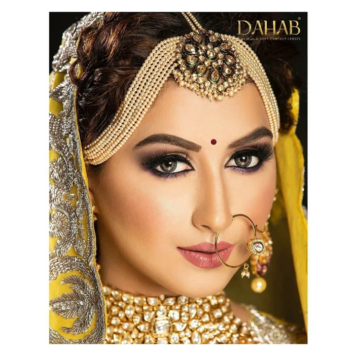 Dahab Contact Lenses 17 Lumirere Brown 5 PAIR BOX - Image 4