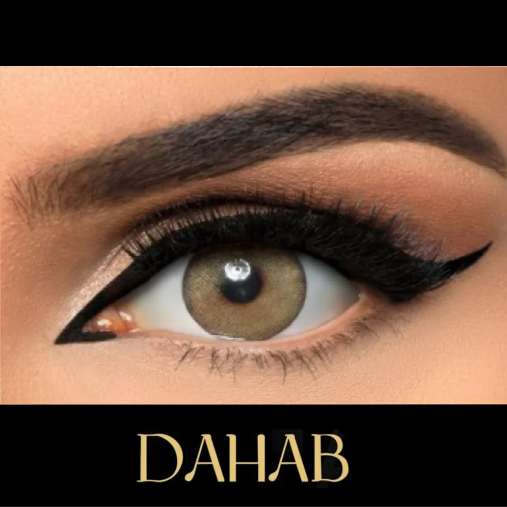 Dahab Contact Lenses 36 Honey 5 PAIR BOX - Image 3
