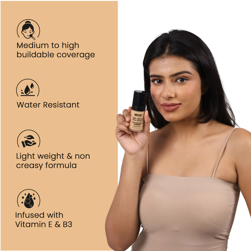 05 HD Luminous Matte Foundation 30 ML 05 Aryavarta - Image 3