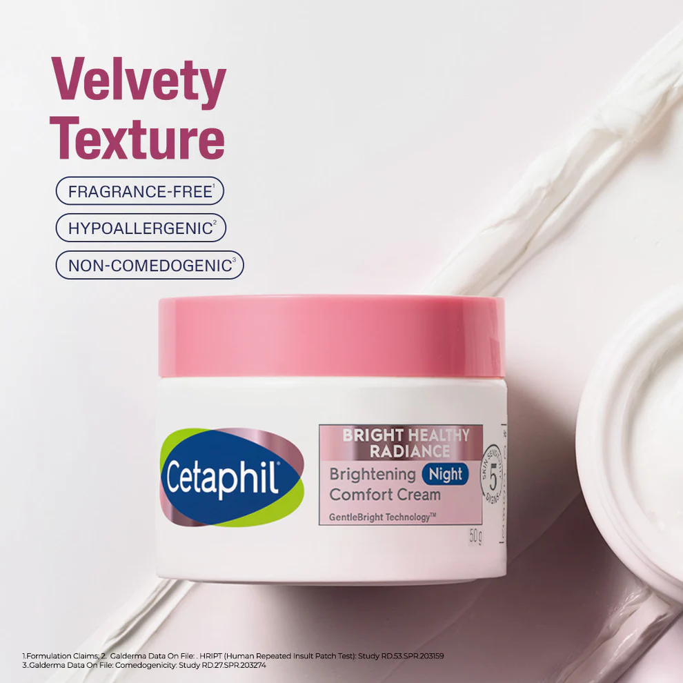 Cetaphil Bright Healthy Radiance Brightening Night Comfort Cream 50gm - Image 6