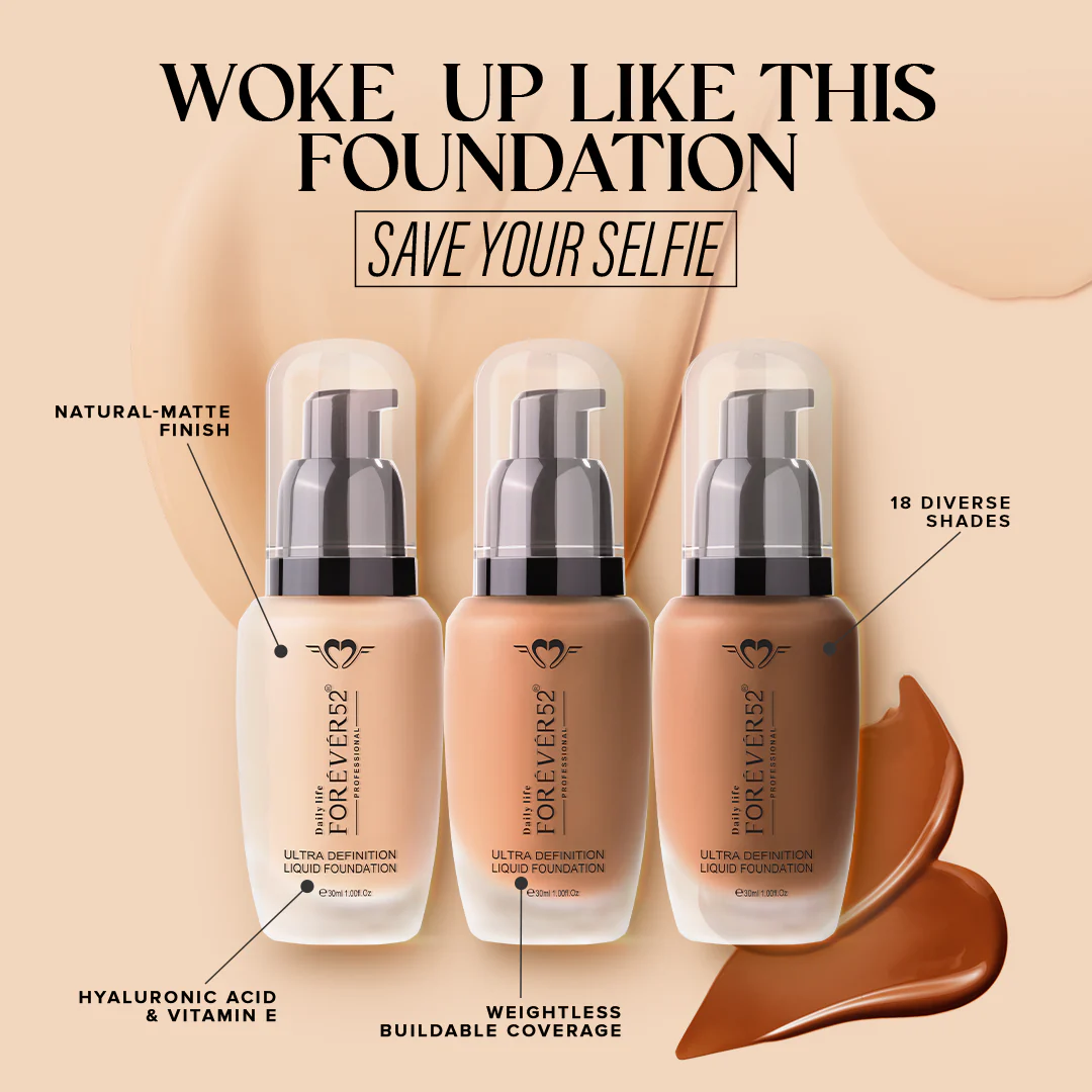 SKU : FLF017 - Ultra Definition Liquid Foundation - Image 2