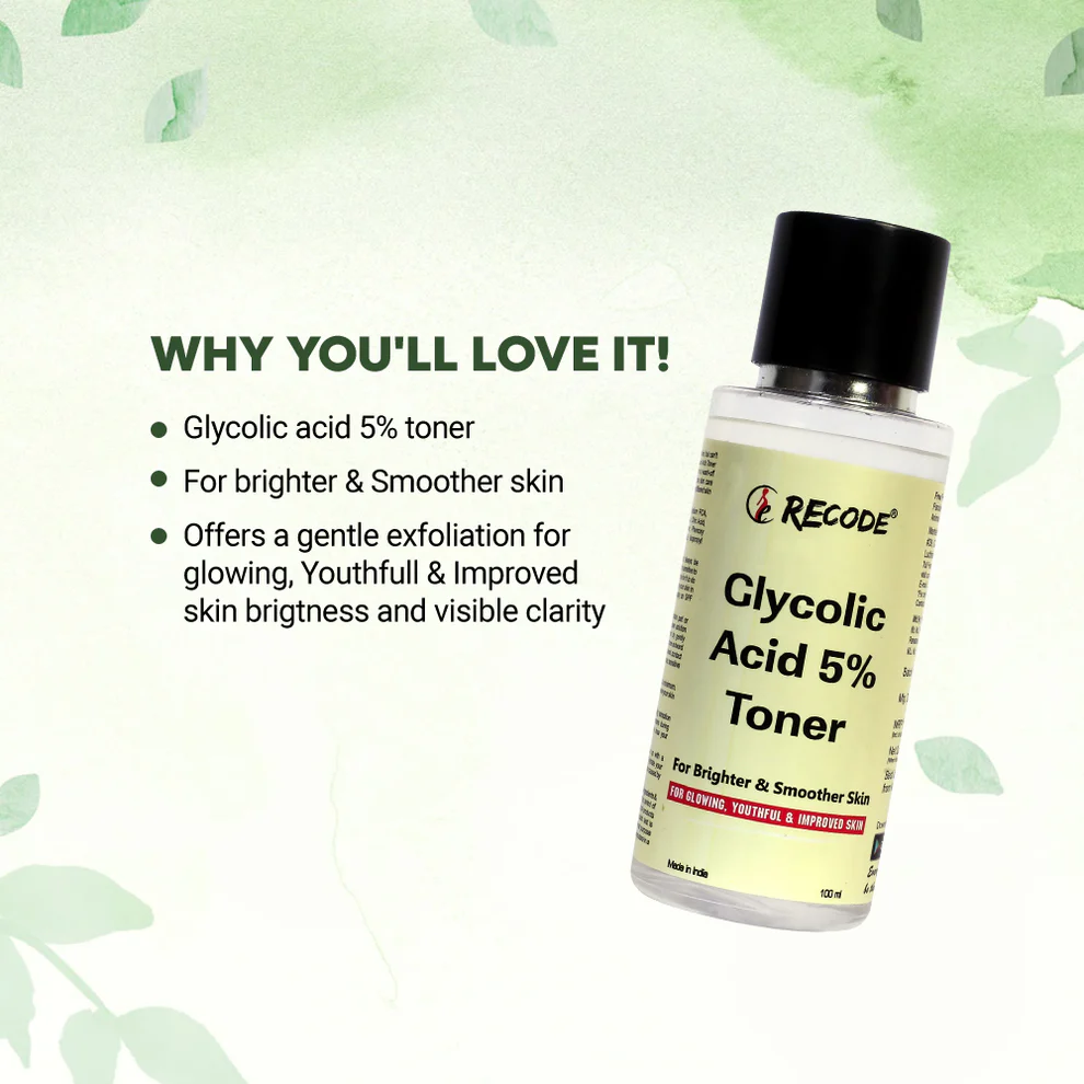 Recode 5% Glycolic Toner -100 ML - Image 2