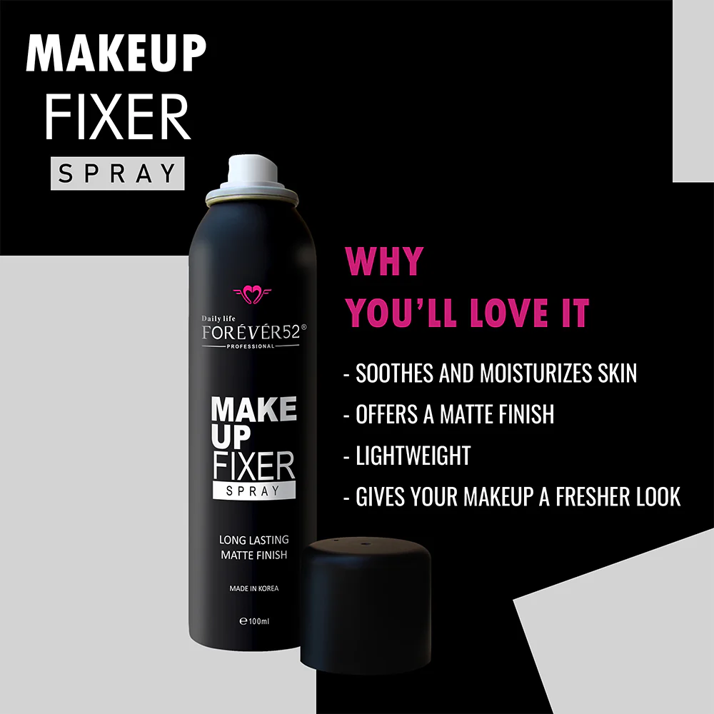 Makeup Fixer Spray Long lasting and Matte Finish - KMF001 - Image 3
