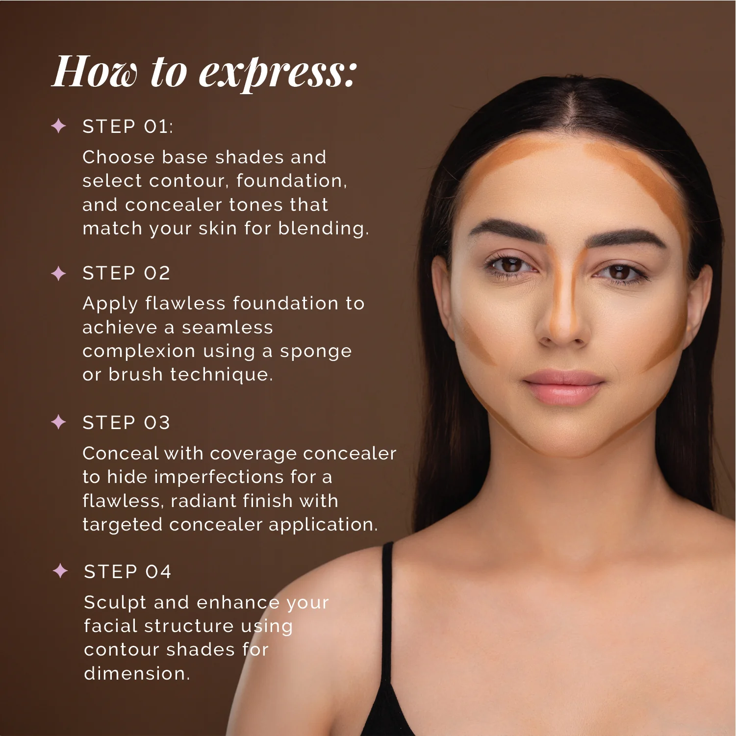 Soft Glam Base Palette | Everyday to Glam Makeup Looks | Blendable, Long-Lasting Formula with Vitamin E & Jojoba Oil | High-Pigment Shades | Compact & Travel-Friendly - Image 4
