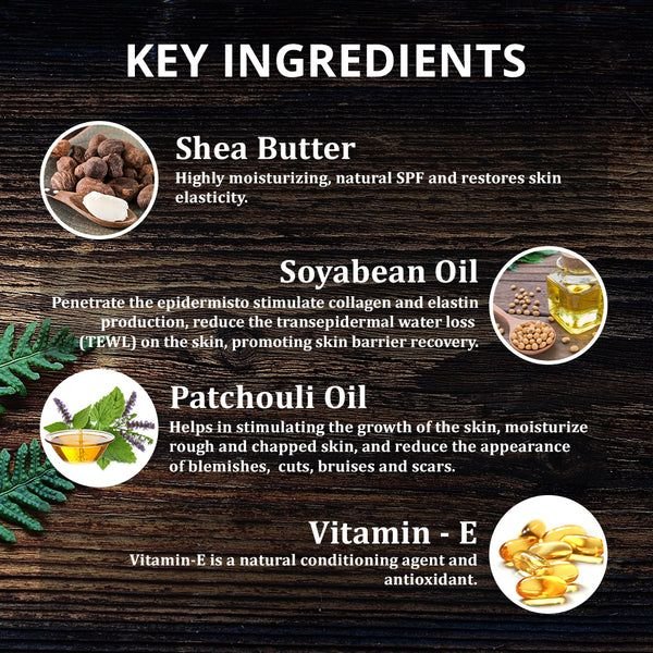 Aqua Restoration Hydrating Moisturizing Cream - Shea Butter , Vitamin-E & Patchouli oil - Image 3