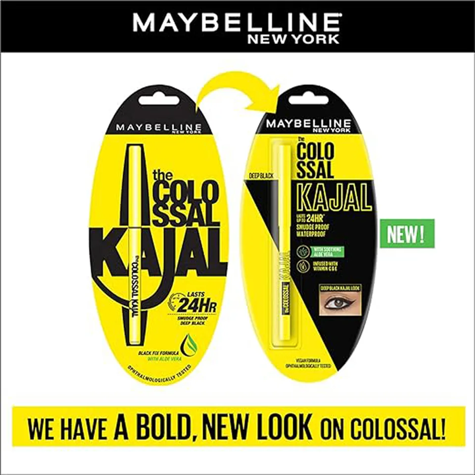 Maybelline Colossal Kajal Deep Black 0.35G - Image 4