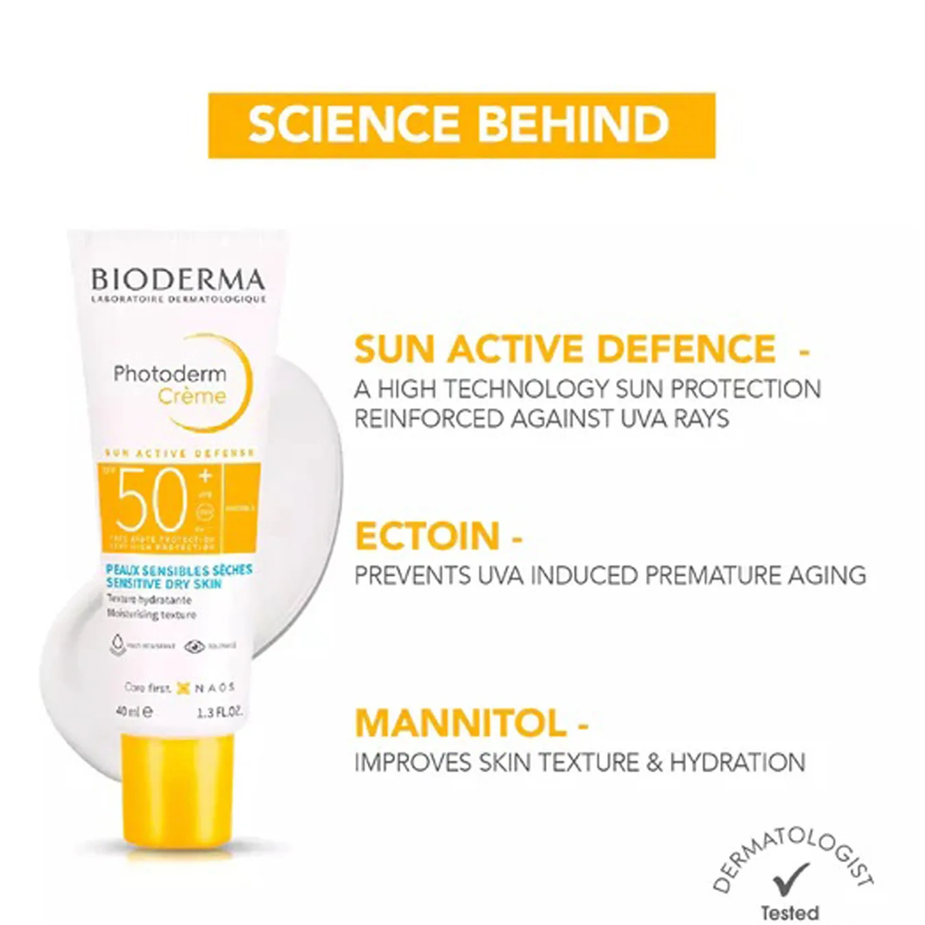 Bioderma Photoderm Creme Spf50+ Sunscreen 40Ml - Image 6