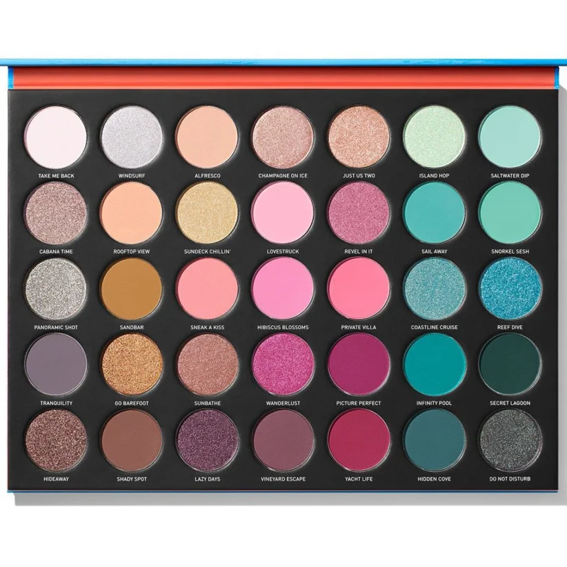 Morphe 35S Sweet Oasis Artistry Eyeshadow Palette 41G