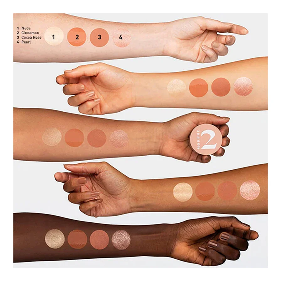 Morphe Quad Goals Multi-Palette Oh-So Nudie 10.5G - Image 2
