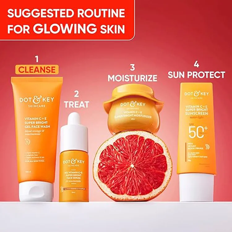 Dot & Key Vitamin C + E Gel Face Wash For Glowing Skin - Image 4