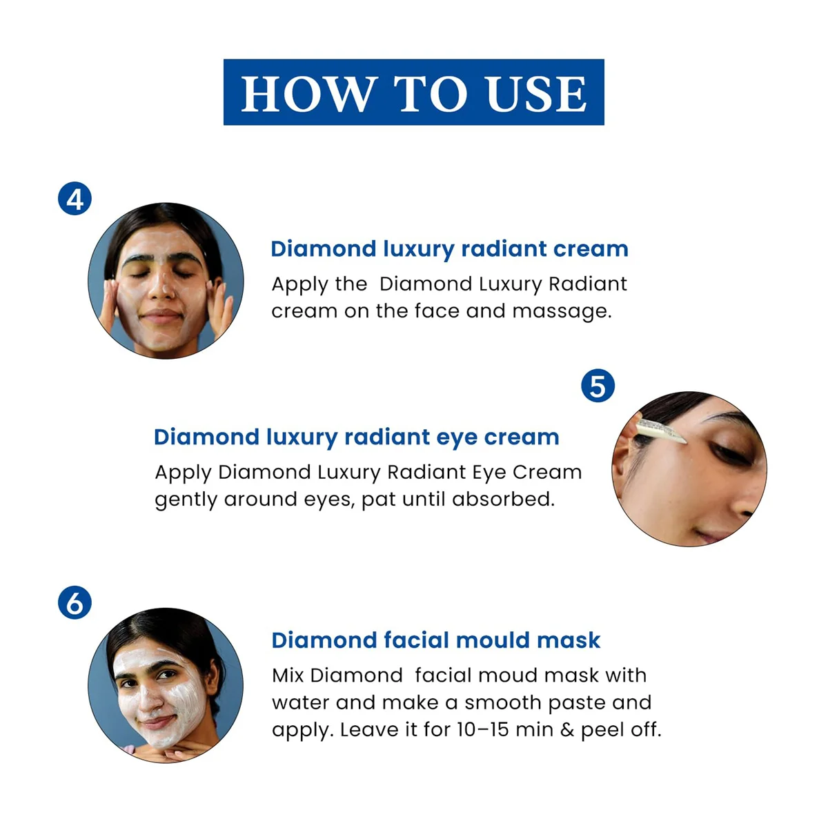 O3+ Radiance Luxury Facial Kit For Glowing And Luminous Skin 37G+ 7Ml - Image 2