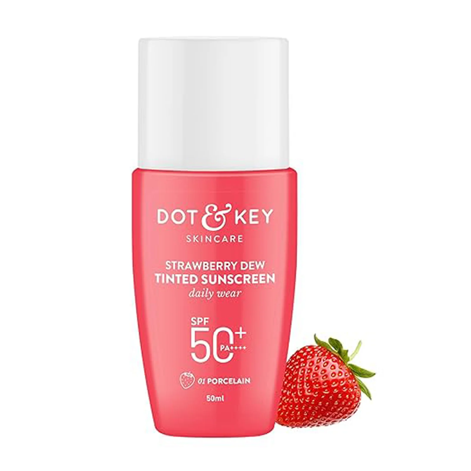 Dot & Key Strawberry Dew Tinted Sunscreen Spf 50+ Pa++++ 50Ml