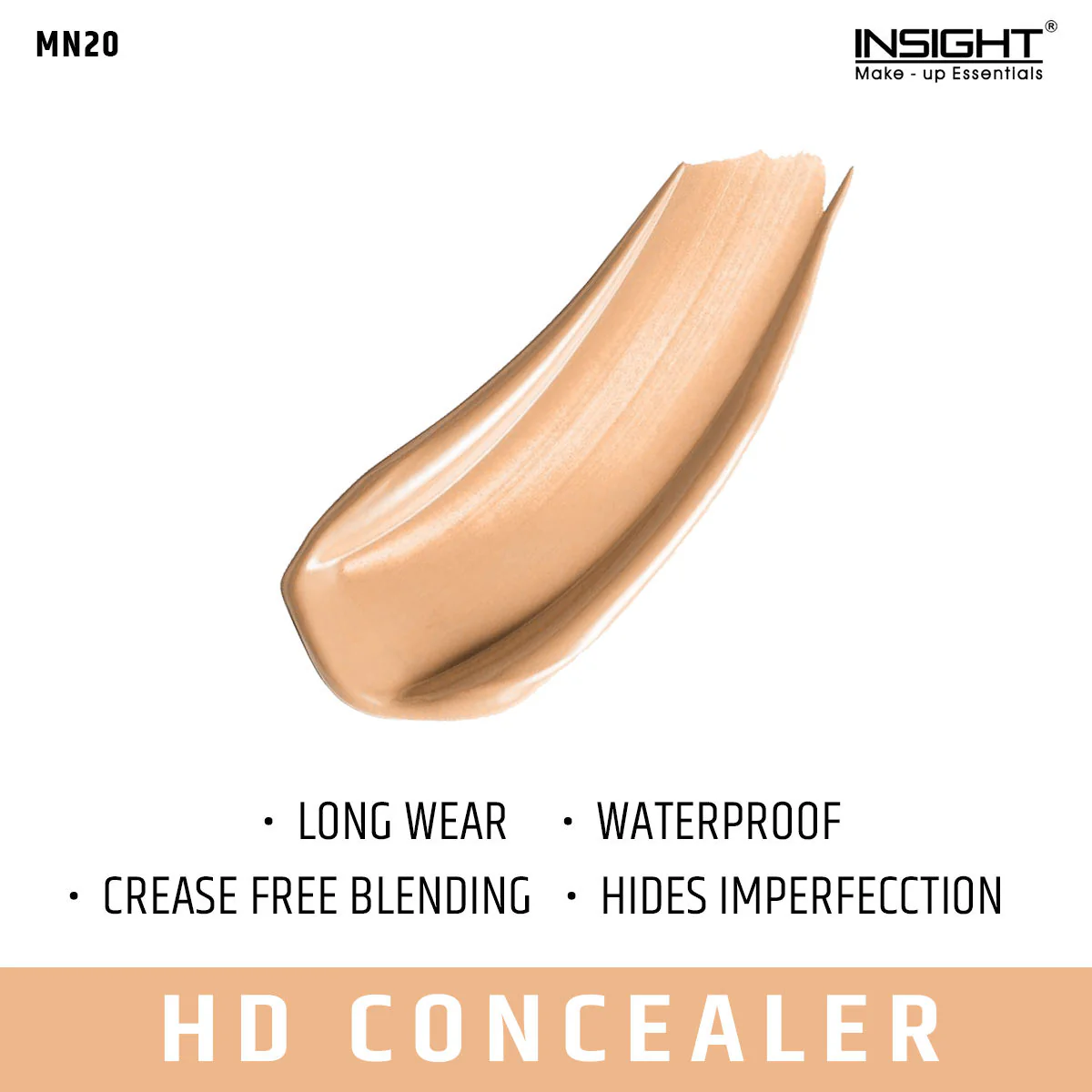 HD Concealer Shade: MN20 - Image 2
