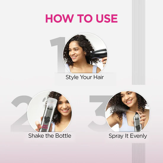 Hot Shot Hold Spray for Instant & Firm Hold - 300 ml - Image 3