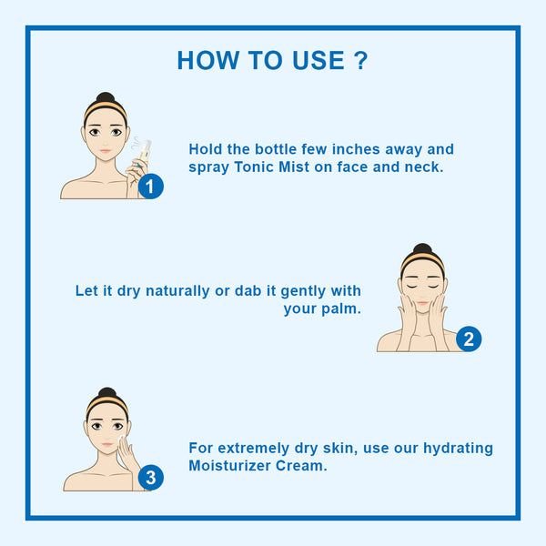 Aqua Restoration Hydrating Tonic Mist for Intense Hydration | Skin Prep Makeup Mist - Image 4