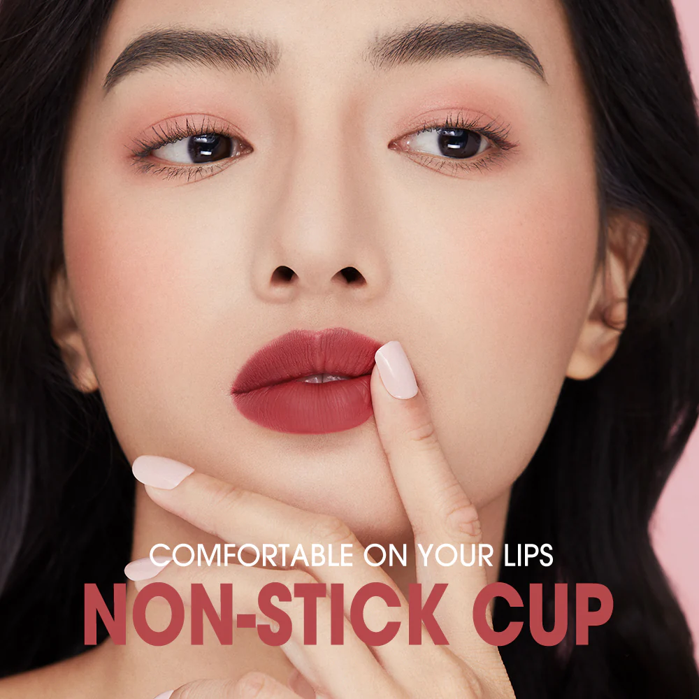 O.TWO.O Matte Finish Waterproof Long Wear Silky Lipstick Hot Sale in US Color – M15 - Image 3