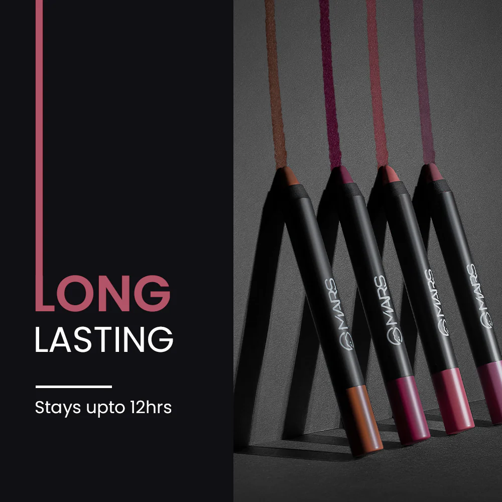Matte Lip Crayon | Won't Smudge Won't Budge Color: Smile please - Image 5