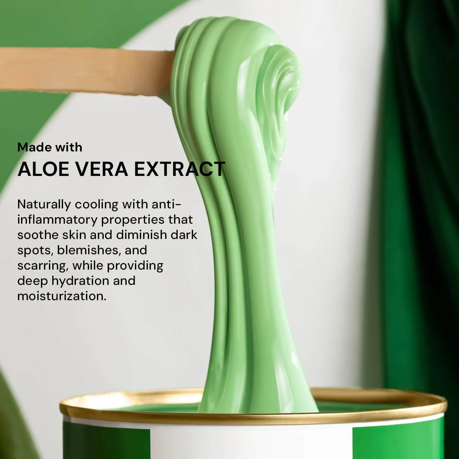 Raaga Professional Aloe Vera Liposoluble Body Wax | Dermatologically Tested, Colophony Free | For Sensitive Skin (800 ml) - Image 2