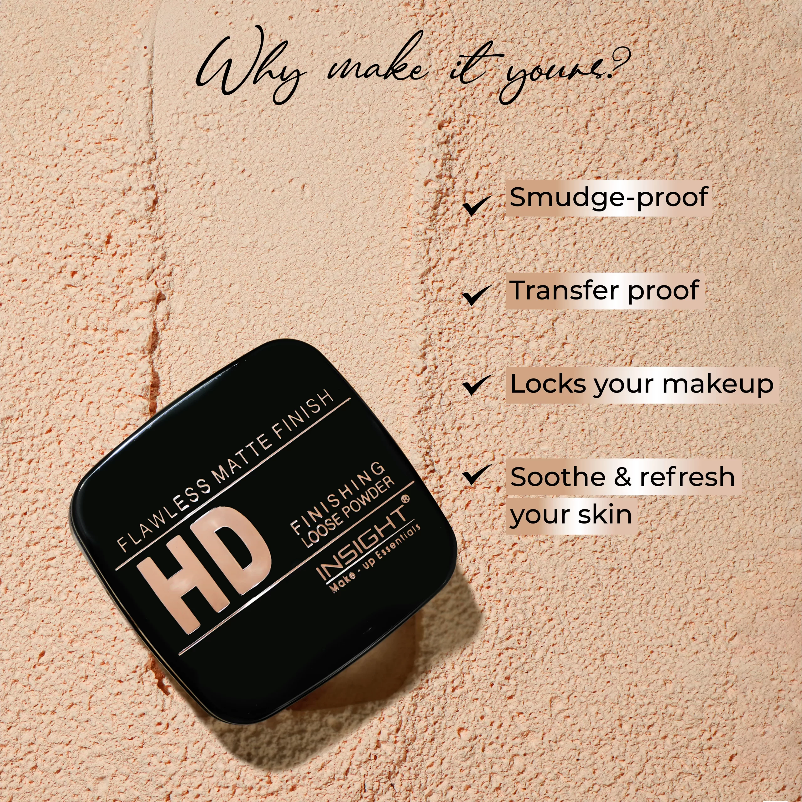 HD Finishing Loose Powder vory - Image 2