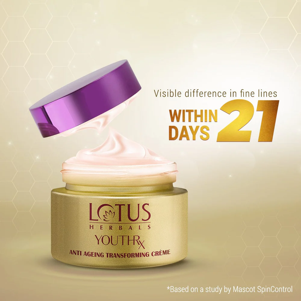 YouthRx Anti Ageing Transforming Cream SPF 25 | PA+++ 50gm - Image 3