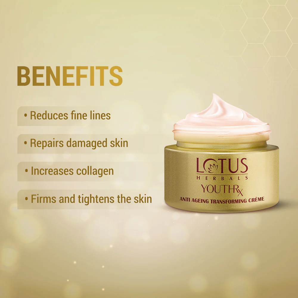 YouthRx Anti Ageing Transforming Cream SPF 25 | PA+++ 50gm - Image 6