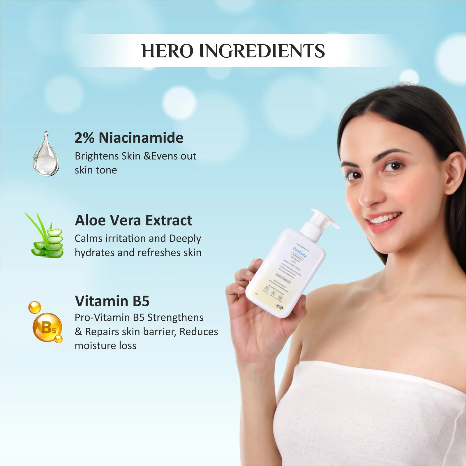 ProCuta Gentle Cleansing Lotion | Daily Face Wash for Soft, Healthy Skin | 200g - Image 4