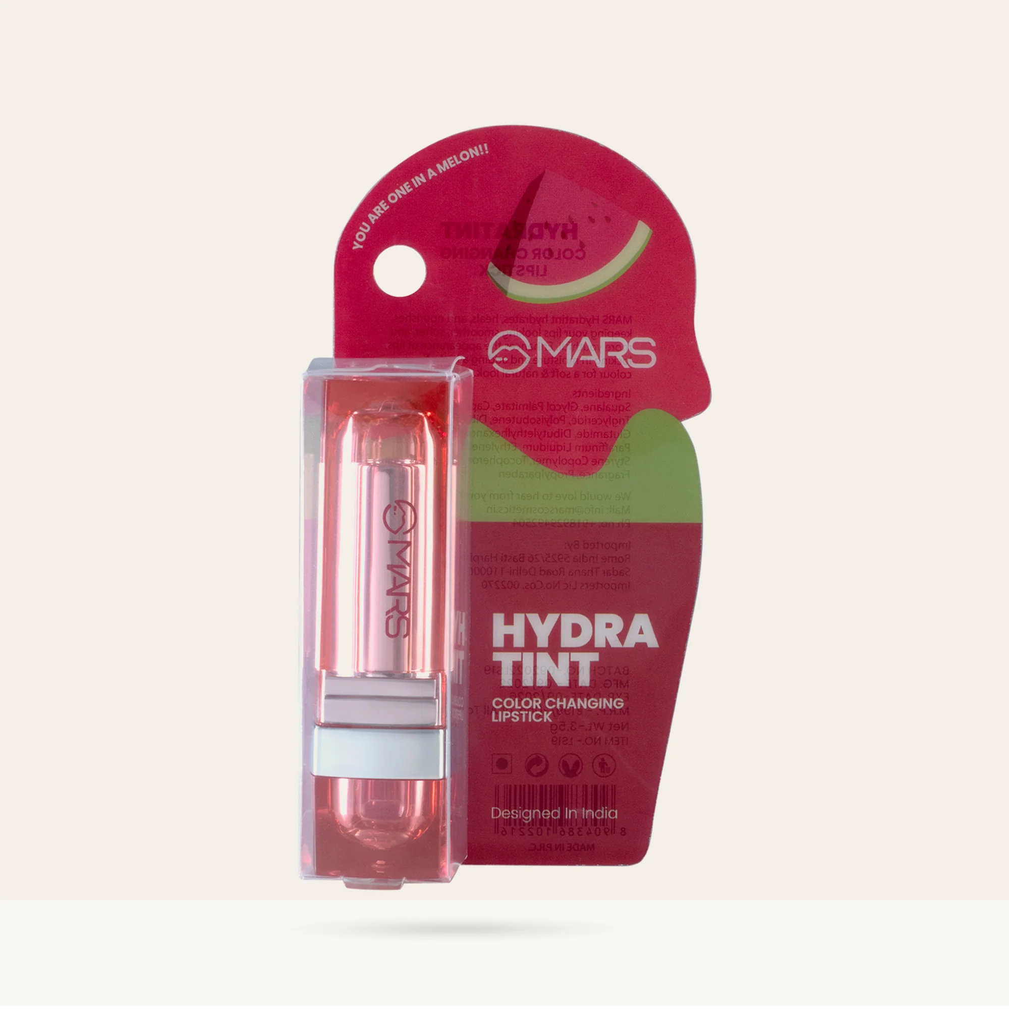 Hydra Tint | Color Changing Lipstick 03-Watermelon