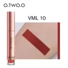 O.TWO.O High Pigment 12 Colors Matte Velvet Lip Gloss Cruelty Free Easy Wearing Nude Liquid Lipstick color – #10