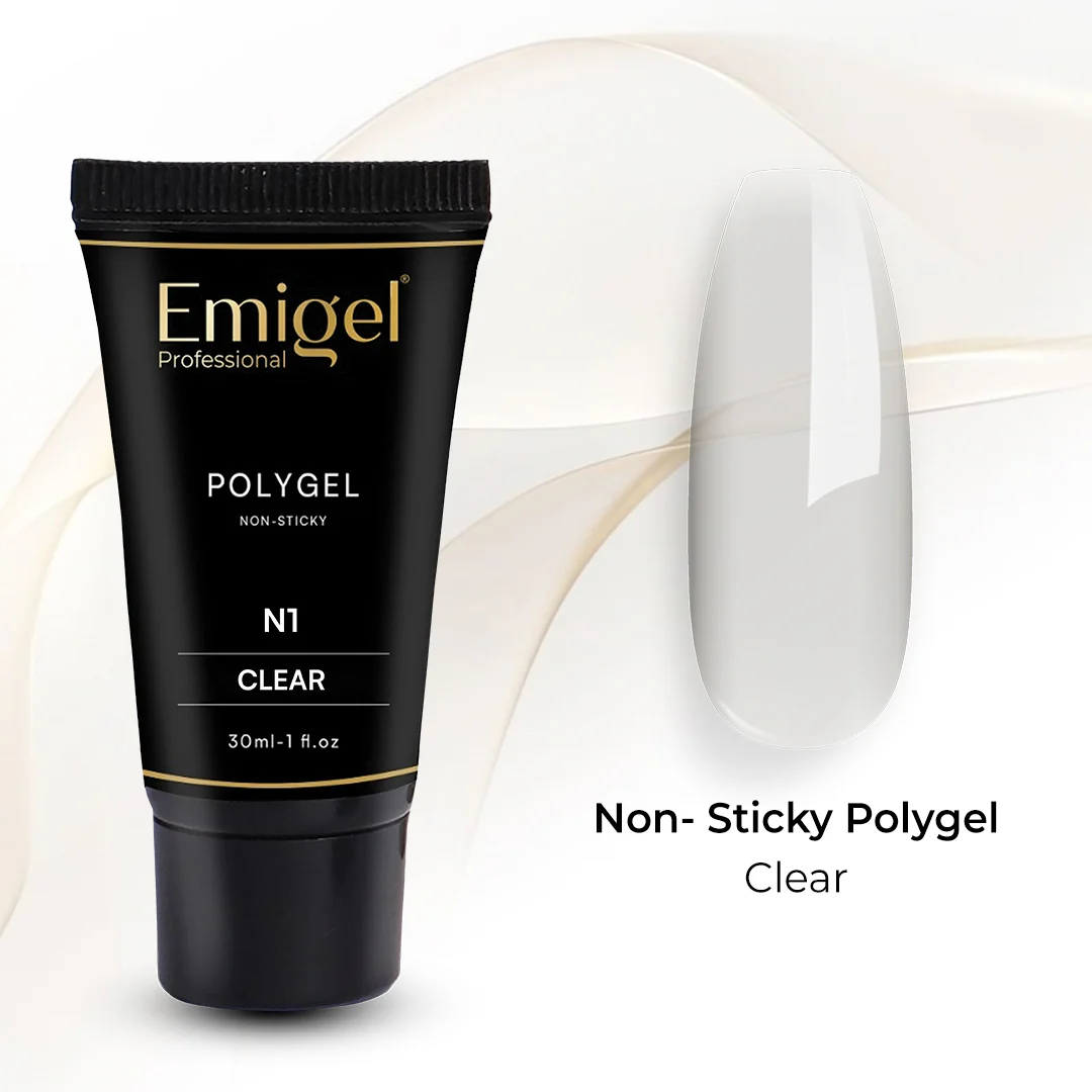 Emigel - Non Stick Polygel - Clear - Crystal Due 30ml