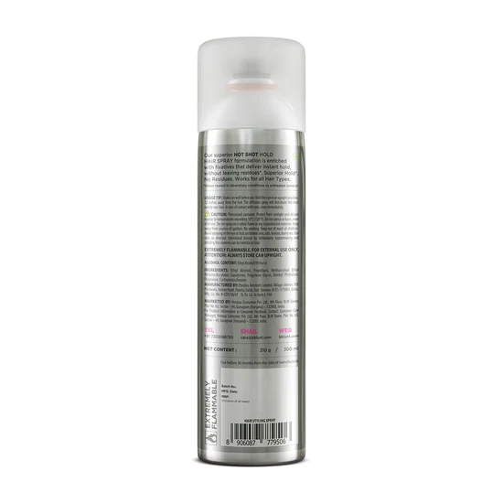 Hot Shot Hold Spray for Instant & Firm Hold - 300 ml - Image 6