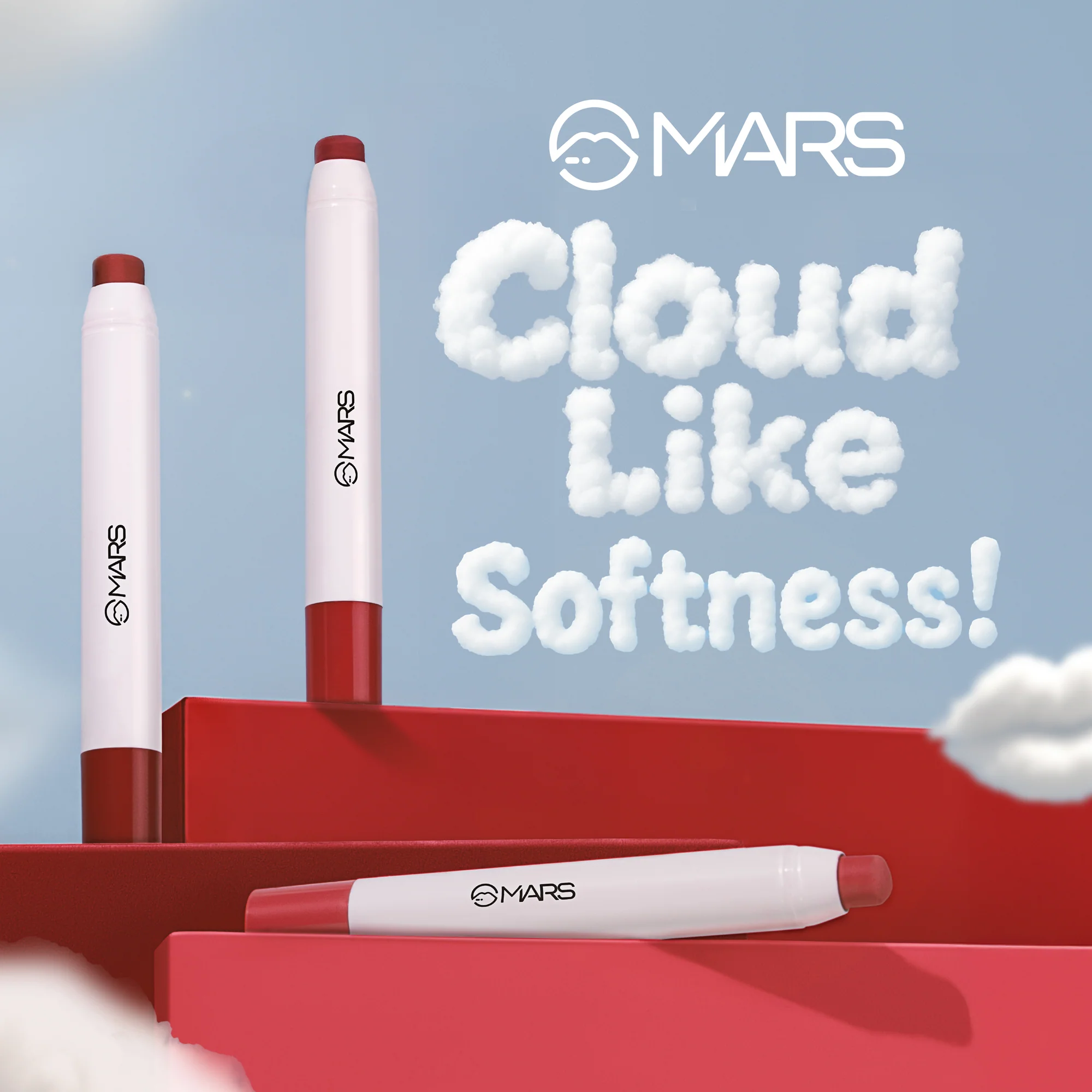 Mars Cloud Kiss | Lip Crayon Color: 17- dawn nude - Image 2