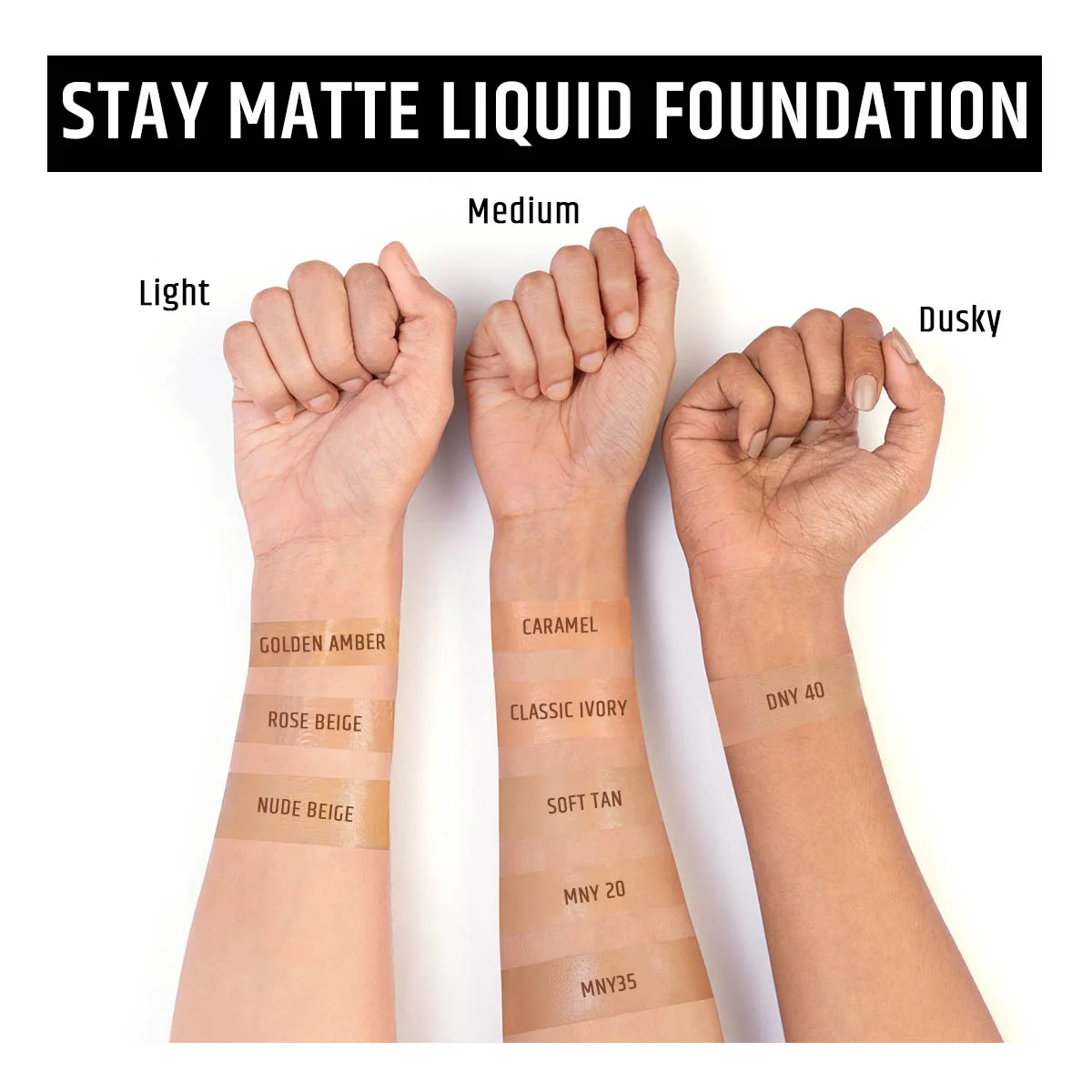 Stay Matte Liquid Foundation Shade: Nude Beige - Image 6