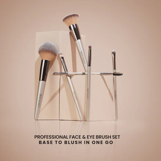 Professional Face & Eye Brush Set - Image 2