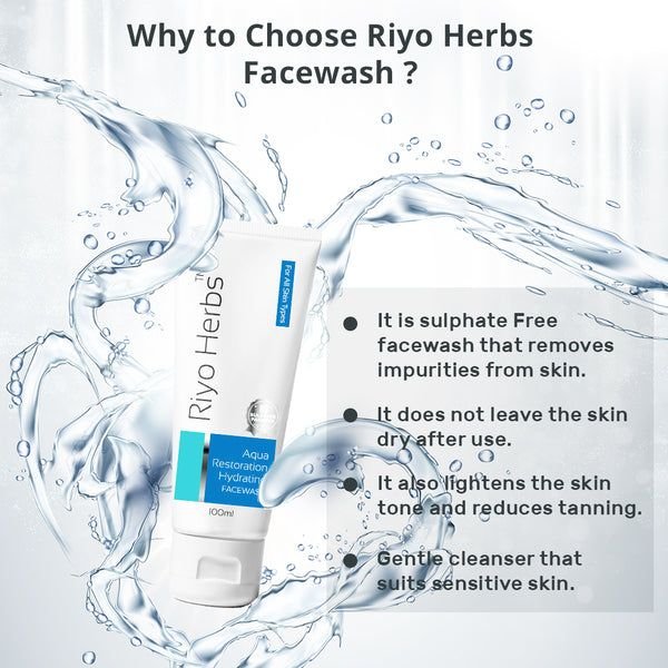 Aqua Restoration Hydrating Facewash -Non- Drying Facewash - Image 2