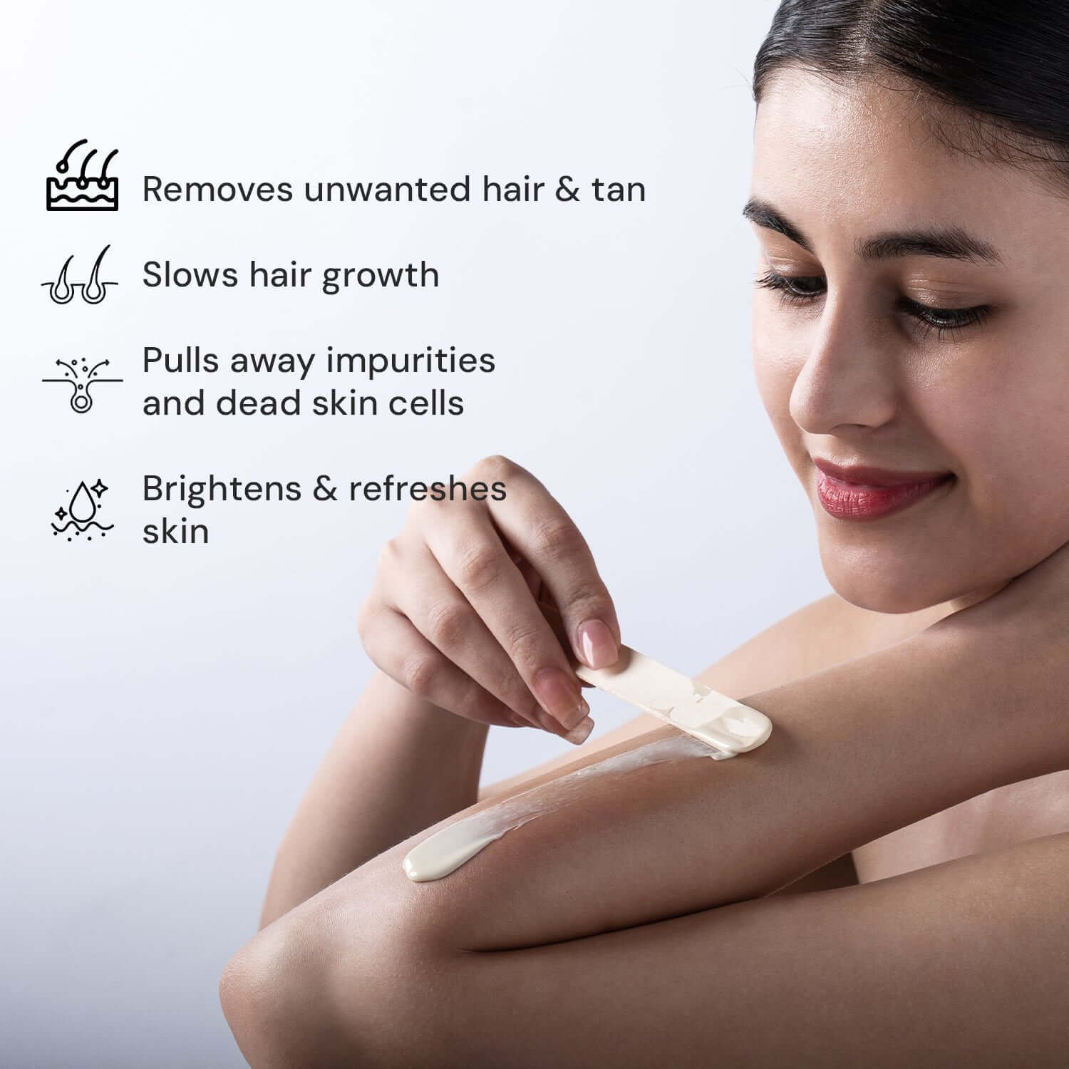 Raaga Professional Aloe Vera Liposoluble Body Wax | Dermatologically Tested, Colophony Free | For Sensitive Skin (800 ml) - Image 7