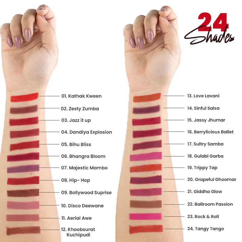 Mars Creamy Matte Lipstick Color: 24 tangy tango - Image 2