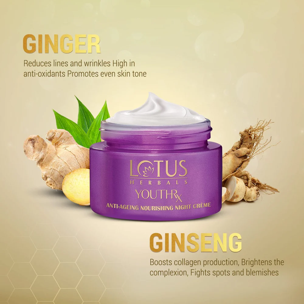 YouthRx Anti Ageing Nourishing Night Cream 50gm - Image 3