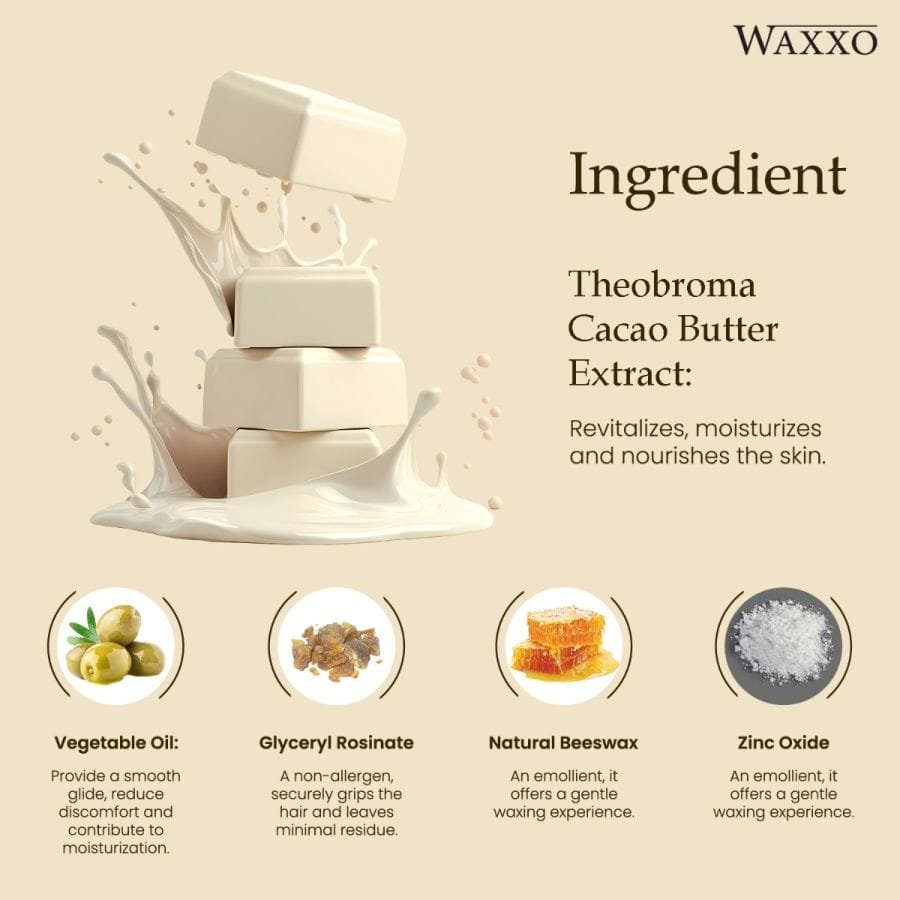 Waxxo White Chocolate Liposoluble Wax (800 ml) - Image 2