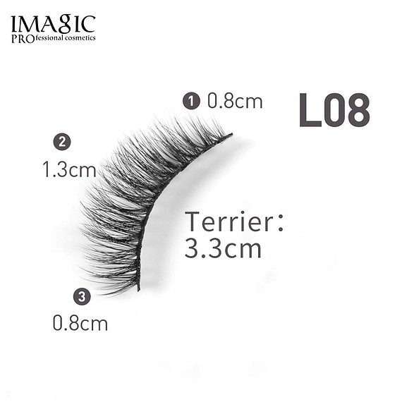 IMAGIC PROfessional 3D Fake Eyelashes L08 - Image 2