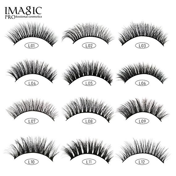 IMAGIC PROfessional 3D Fake Eyelashes L08 - Image 3