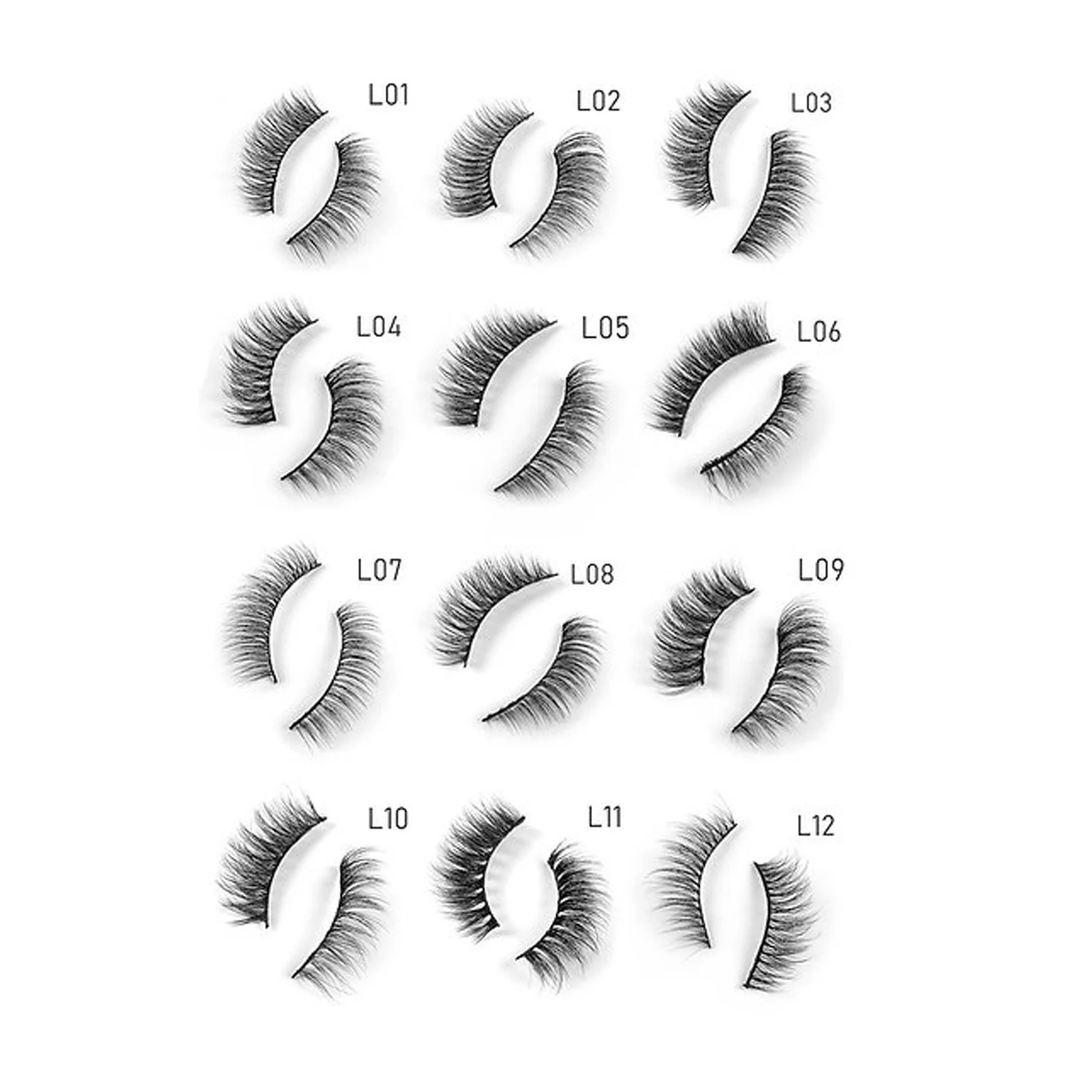 IMAGIC PROfessional 3D Fake Eyelashes L12 - Image 3